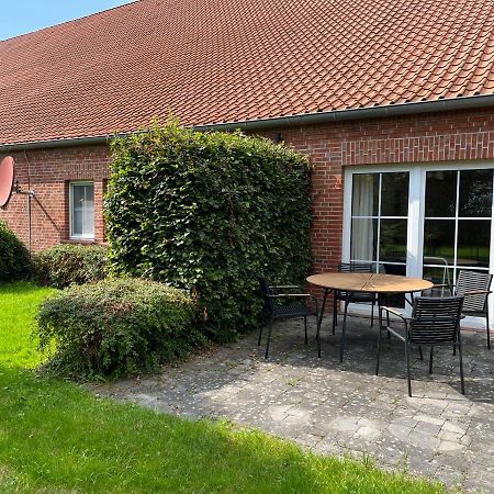 Ferienwohnung II Im Idyllischen Gulfhof Krummhörn Eksteriør bilde
